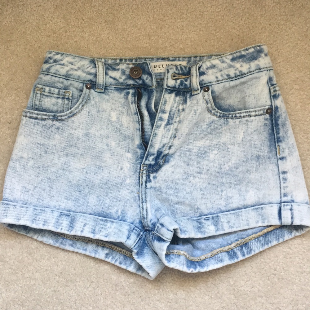 High waisted shorts